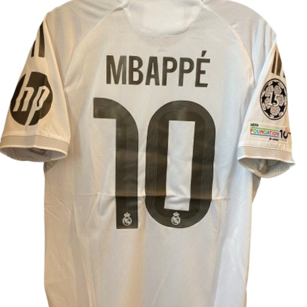 Y2K Real Madrid Third Jersey 2025/26 MBAPPE #10 Blockcore Football Shirt Men’s L - Picture 2 of 6